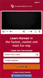 Mobile Screenshot of koreanclass101.com